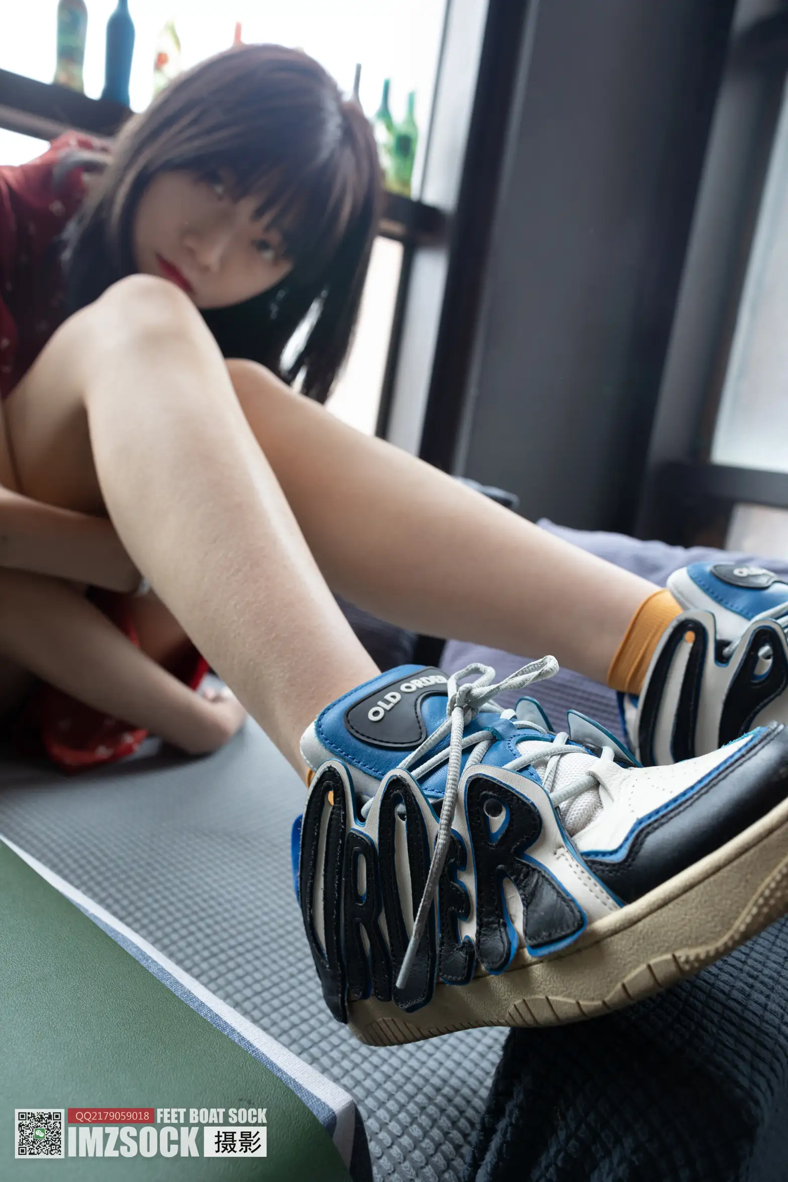 [Mzsock] Love beautiful feet NO.177 sea pepper#[74P]-18